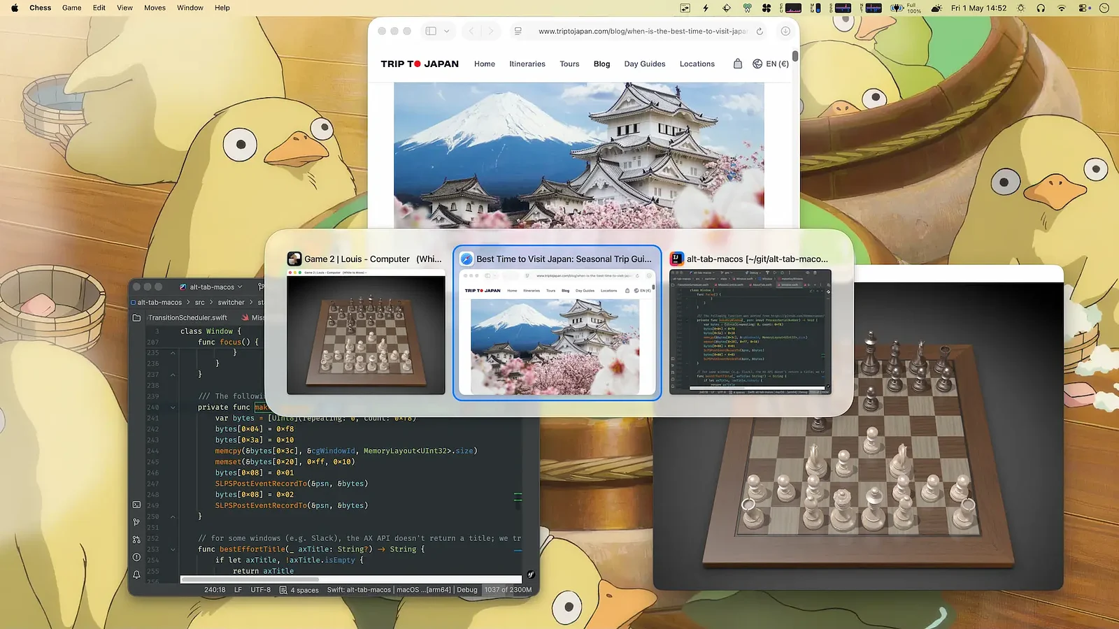 Alt-Tab product preview