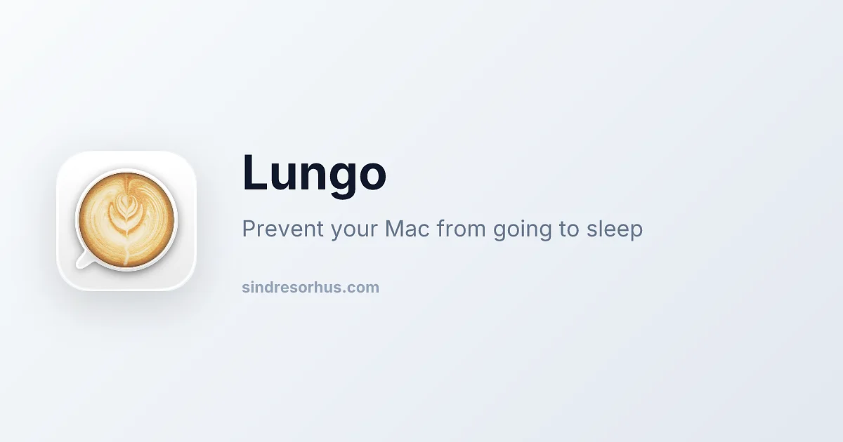 Lungo app preview
