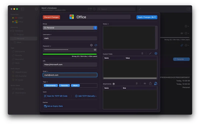 Strongbox product preview