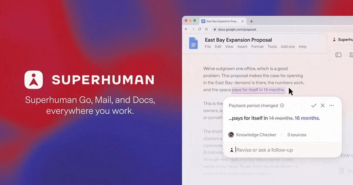 Superhuman app preview