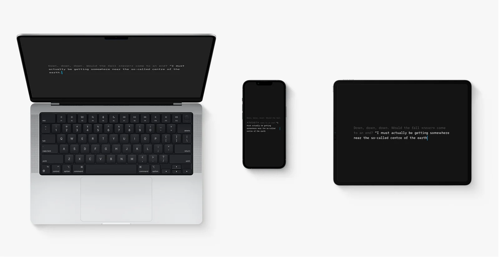 iA Writer product preview