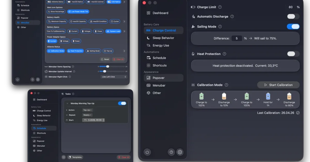 AlDente app preview