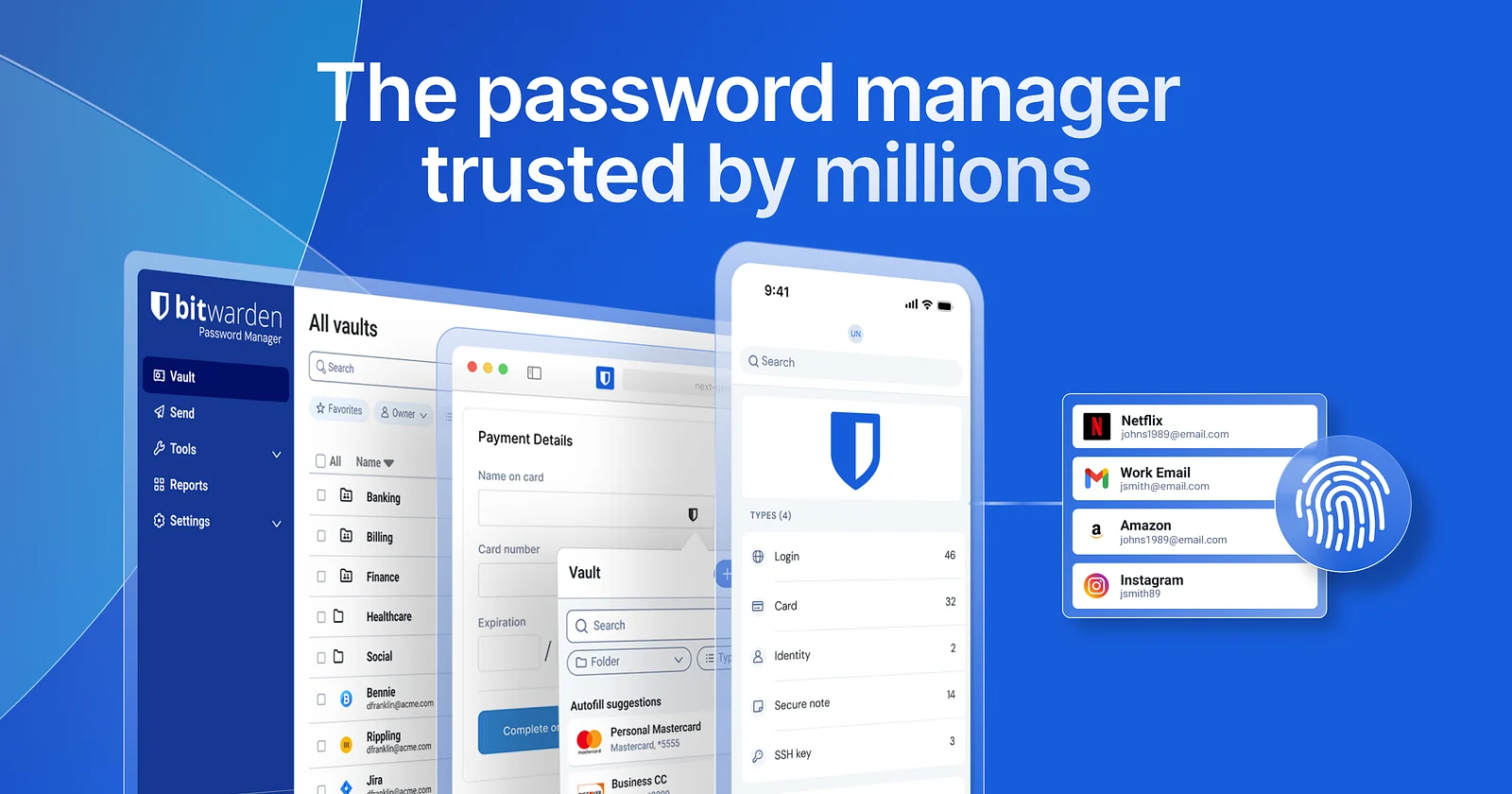 Bitwarden product preview