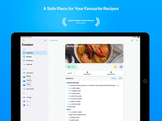 Crouton product preview