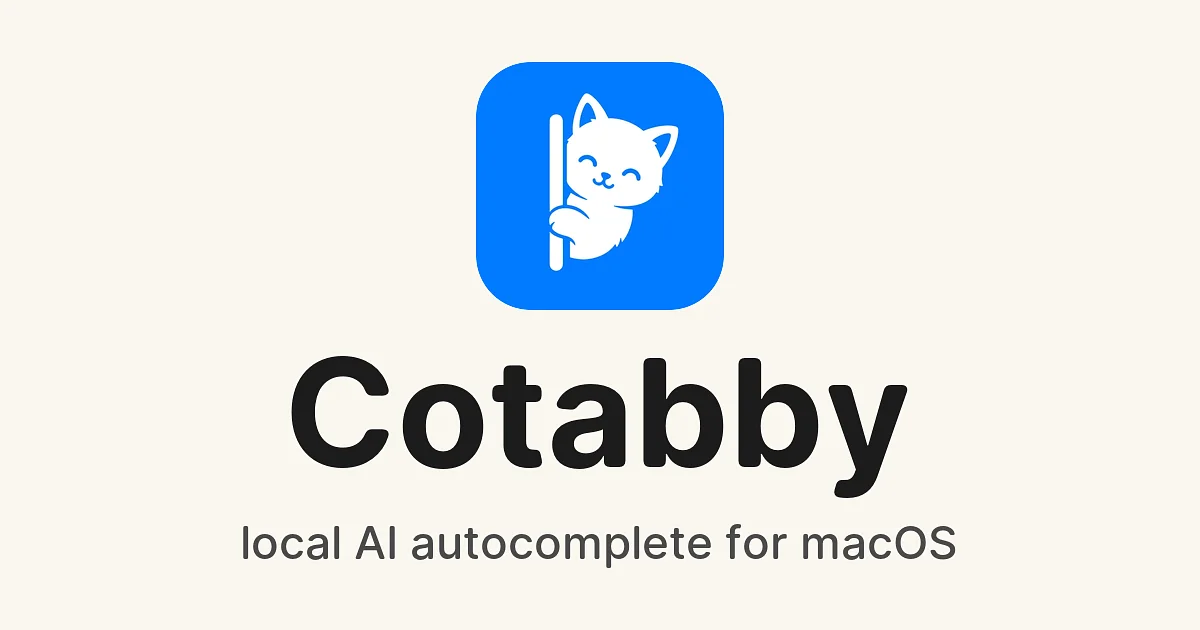Cotabby app preview