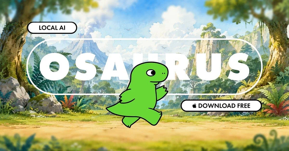 Osaurus app preview
