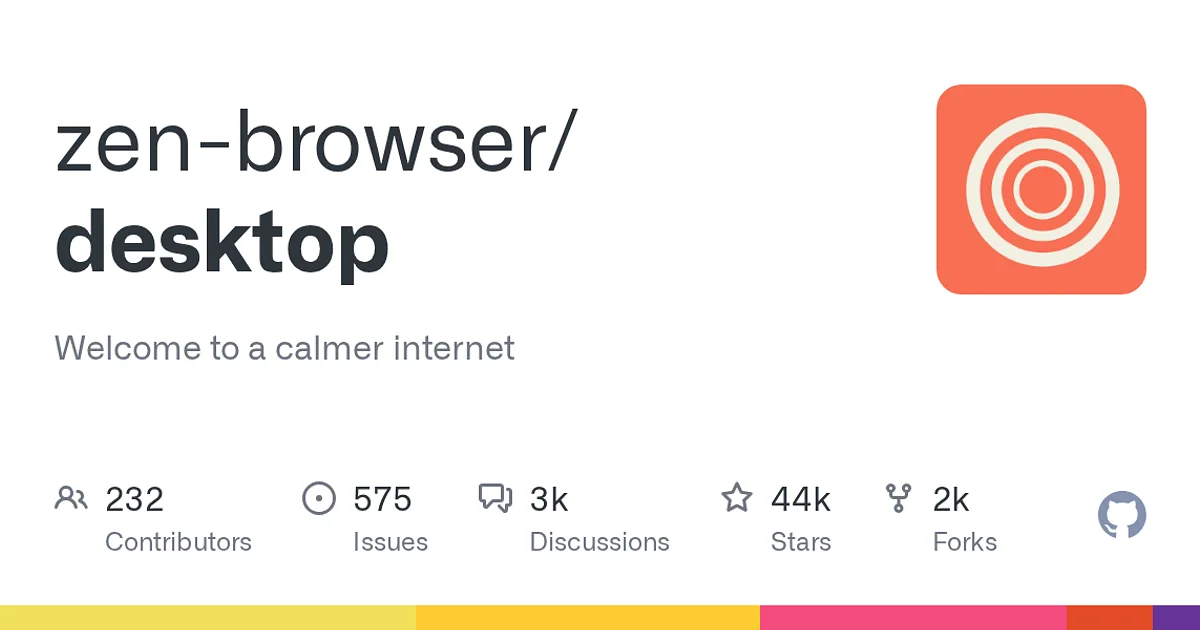 Zen Browser app preview