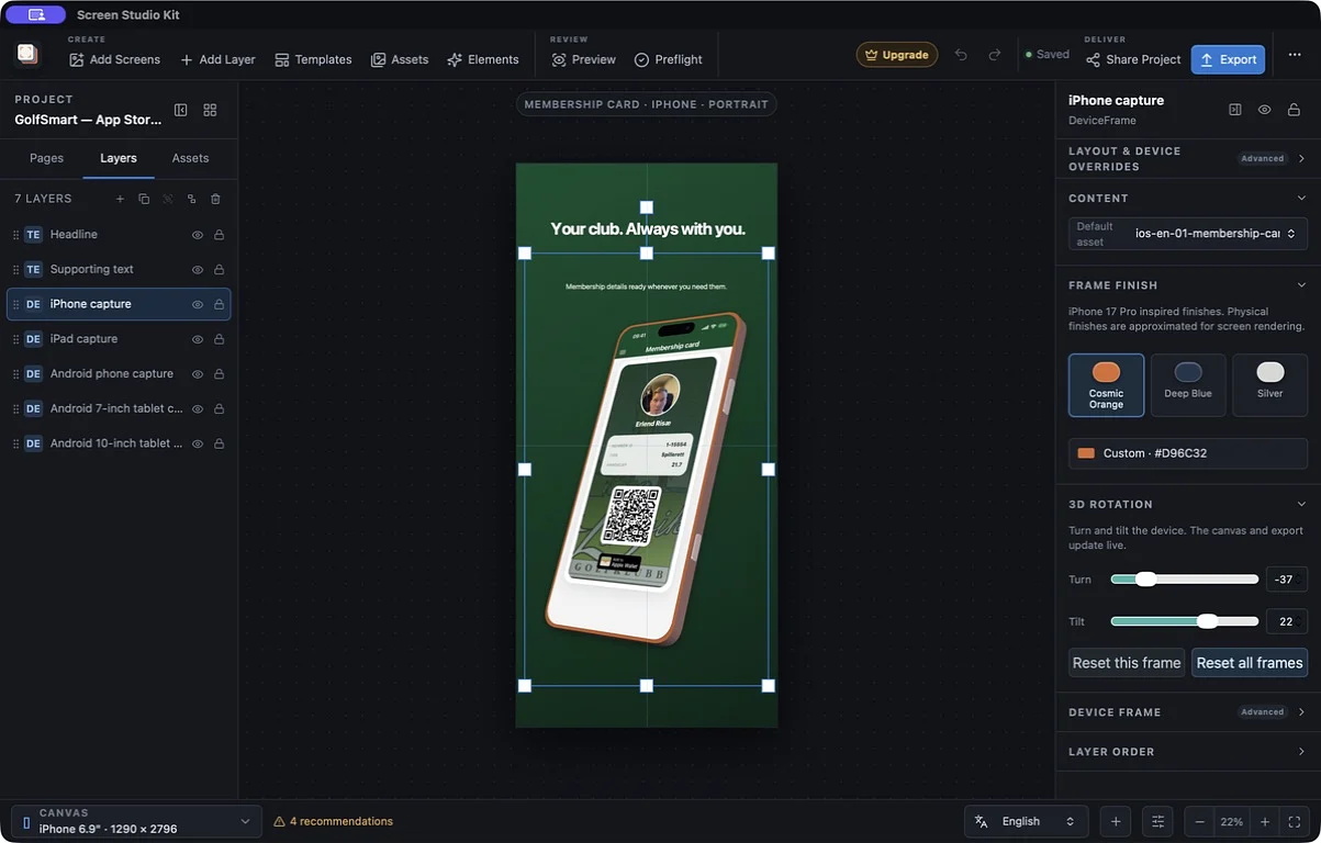 Screen Studio Kit product preview