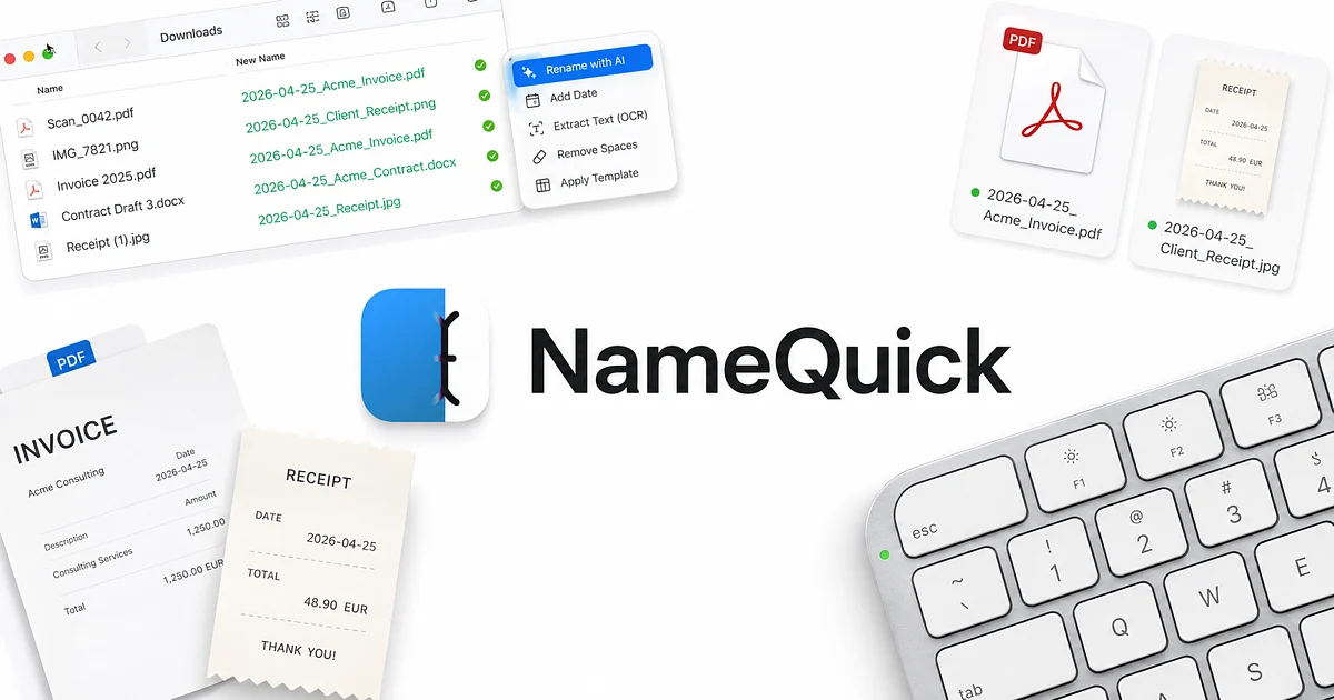 NameQuick product preview
