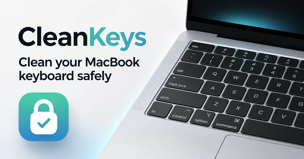 CleanKeys app preview