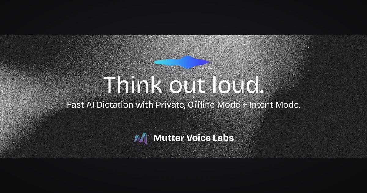 Mutter app preview