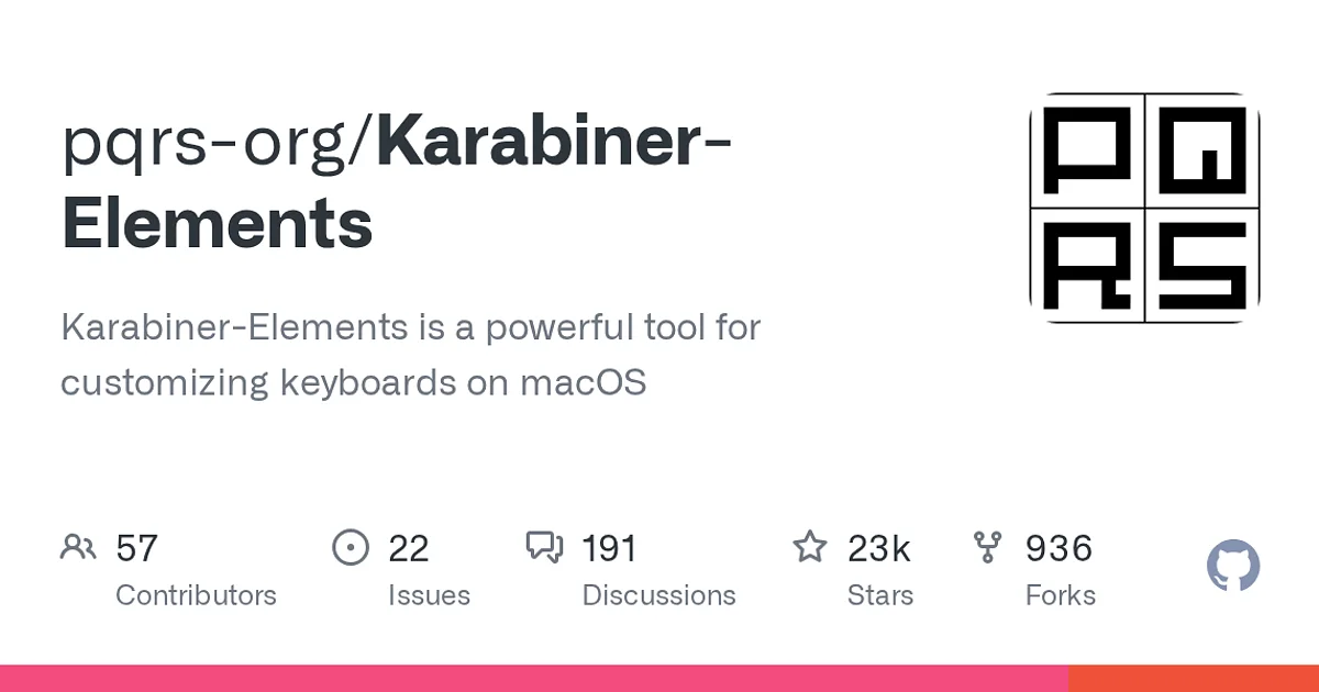Karabiner-Elements app preview